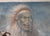 1970s Original Bill Larsen Native American Indian Chief Horse Hunt Oil Painting Canvas For Sale - Image 9 of 13