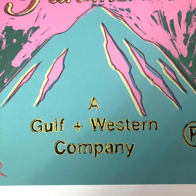 1990s After Andy Warhol "Paramount Classic' Lithograph For Sale - Image 6 of 11