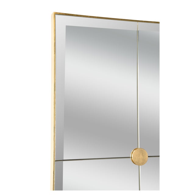 Inspired by antique French mirrors when large mirror panels were unavailable, the large Loire Mirror is an elegant piece...