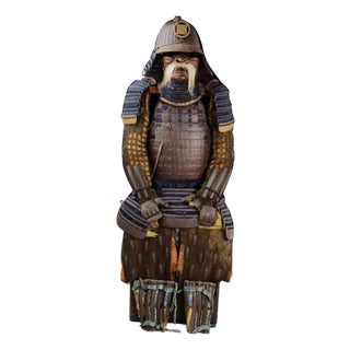 17th Century Tosei Gusoku Samurai Armour in Brown-Lacquered Iron, Japan For Sale