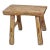 Vintage Elm Farm Stool For Sale