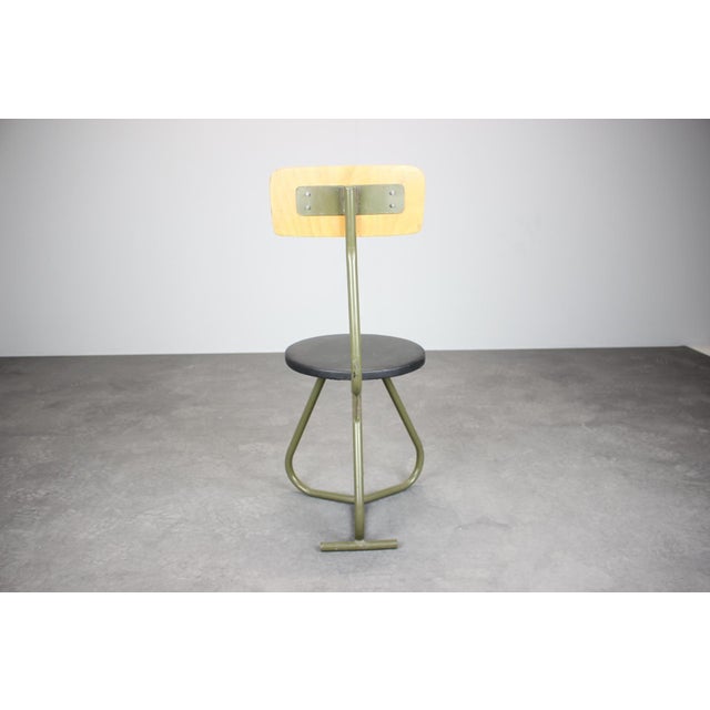 1950s Industrial Workshop Chair, 1950s For Sale - Image 5 of 8