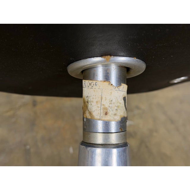 1960s Eames Time Life "Lobby" Chair - Green Leather - 1st Generation Model 675 For Sale - Image 12 of 12