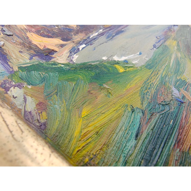 1920s José Maria Prim Guyto, Expressionist Landscape, 1920s, Oil Painting For Sale - Image 5 of 8