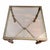Mid-Century Modern Vintage Giacometti Style Iron Side Table For Sale - Image 3 of 5