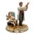 Vintage Mid-Century Italian Capodimonte Porcelain Sculpture "La Puntura" by Luciano Cazzola for Porcellane Principe For Sale
