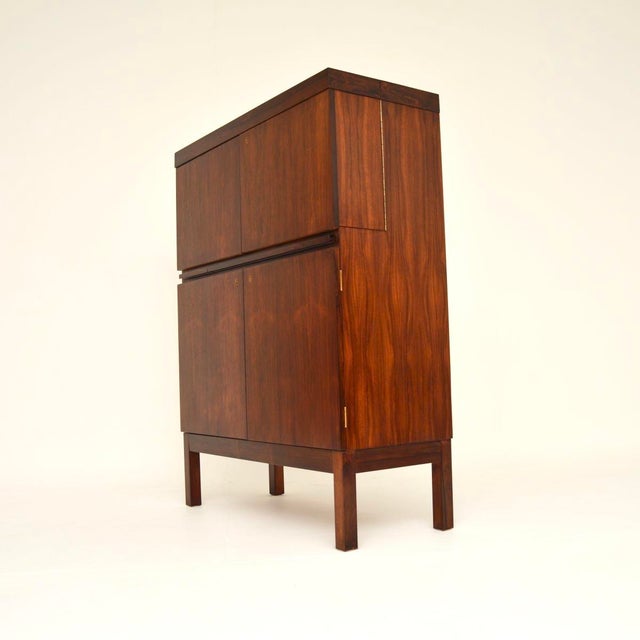 Wood Vintage Scandinavian Drinks Cabinet by Torbjorn Afdal, 1960s For Sale - Image 7 of 13