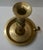 Metal Antique 19th Century Brass Chamberstick Set | Features Rare Ejector Model & Threaded Baluster With Vintage "Japan" Snuffer For Sale - Image 7 of 11