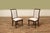 Wood Set of 10 Solid Mahogany Dining Room Chairs With Crypton Performance Fabric For Sale - Image 7 of 16