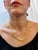 Metal Natural 114 Ct Ethiopian Opal Bead Single Strand Necklace 14 Karat Yellow Gold For Sale - Image 7 of 8