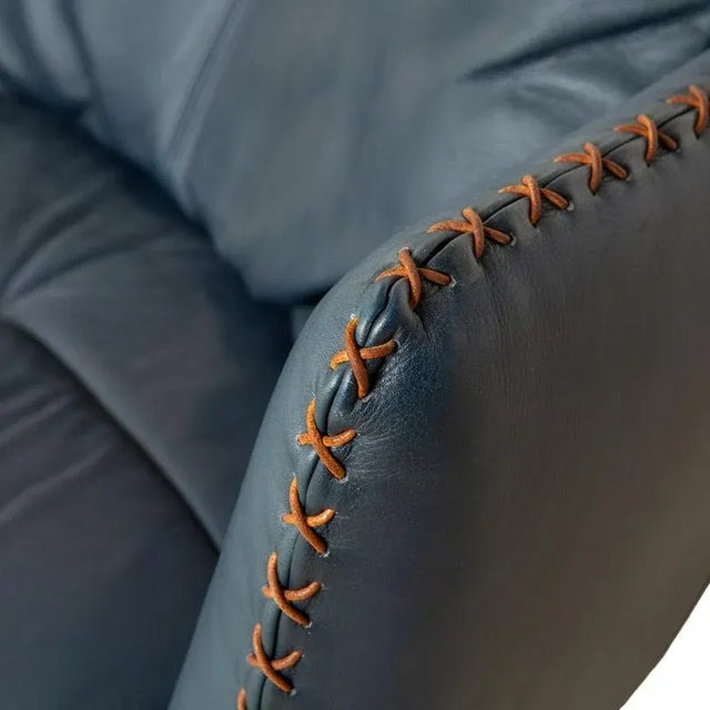 DS-102 Three-Seater Sofa in Leather from De Sede For Sale - Image 4 of 12