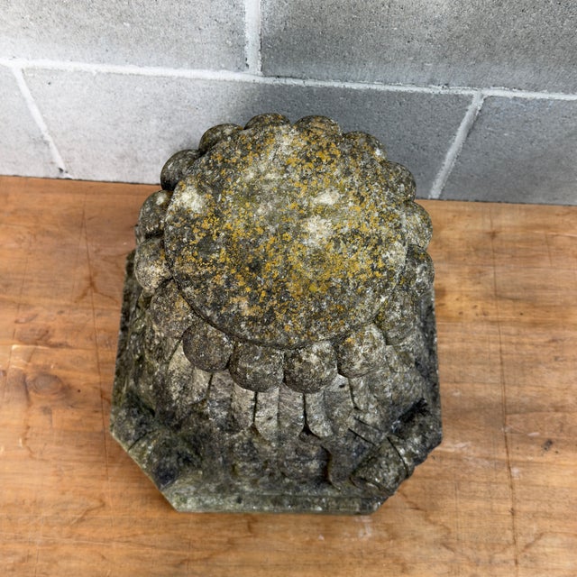 Architectural Sculpted Stone Capital, 20th Century For Sale - Image 5 of 13