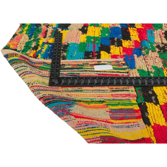 Berber Tribes of Morocco Vintage Moroccan Azilal Rug - 06'03 x 11'04 For Sale - Image 4 of 9