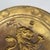 Regal English Brass Charger With Embossed Lion For Sale - Image 4 of 4