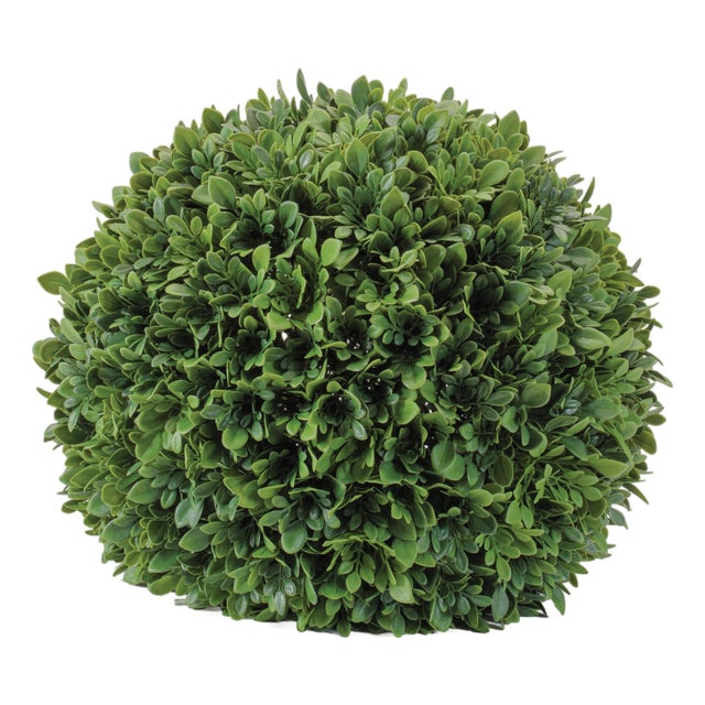 Boxwood Foliage Orb 13"D For Sale