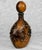 Gothic Vintage Italian Tooled Leather Wrapped Cognac Liquor Decanter W/ Stopper For Sale - Image 3 of 10