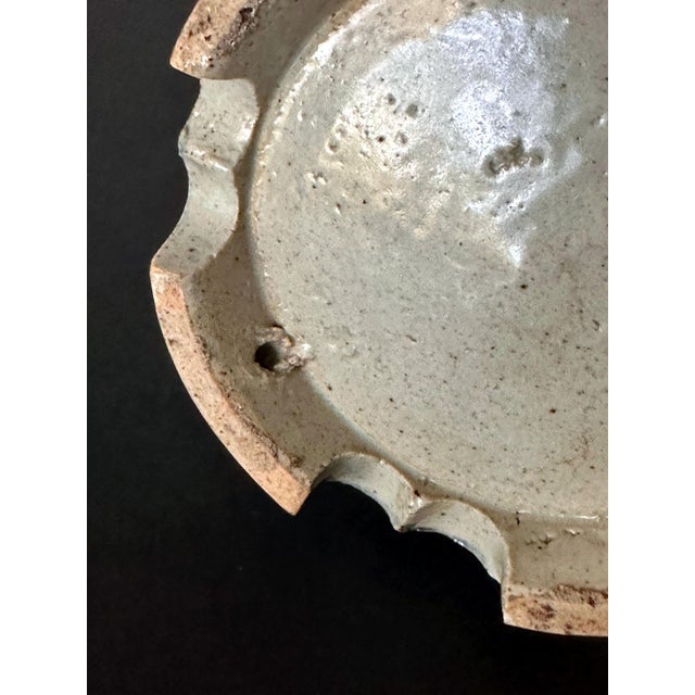 Late 19th Century Korean Ceramic Scholar Brush Rest Joseon Dynasty For Sale - Image 5 of 18