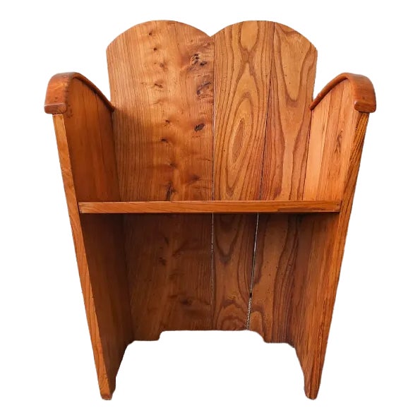 Small Portuguese Constructivist Armchair, 1930s For Sale