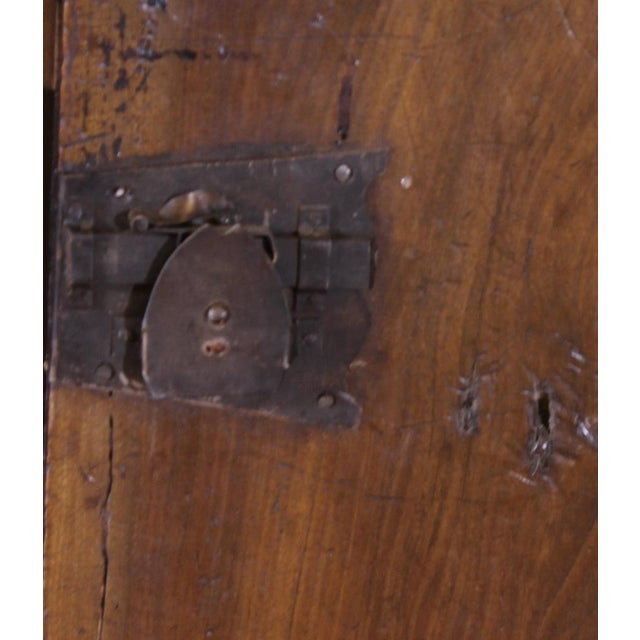 Brown Italian Renaissance Walnut Sacristy Buffet For Sale - Image 8 of 12