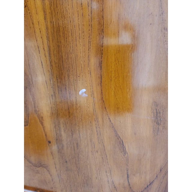 Vintage Chinese Elm Apothecary Nightstands / Bedside Cabinets - A Pair For Sale - Image 18 of 18