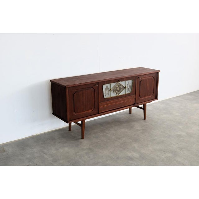 Brown Vintage Swedish Sideboard in Teak, 1960s For Sale - Image 8 of 11