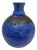 Vase in Blue Ceramic by Jacques Blin, France, 1970s For Sale