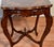 Brown 1930s French Walnut & Satinwood Inlay Pair of Side Tables / End Tables For Sale - Image 8 of 11