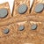 Contemporary A Gray Glass and Resin Mirror, in the Manner of Line Vautrin. For Sale - Image 3 of 7
