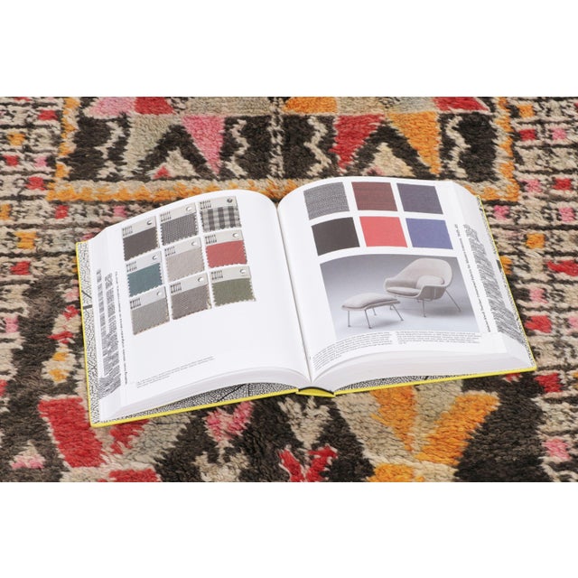 Taupe Vintage Moroccan Berber Wool Rug With Geometric Design by Rug & Kilim, 1950-1959 For Sale - Image 8 of 9