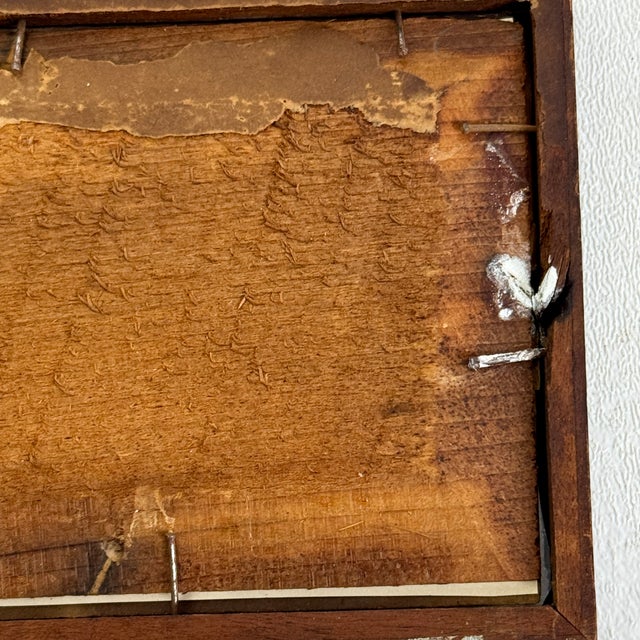 Olive Delightful Small Pair of Signed 19th C Still-Life Watercolors in Original Framed For Sale - Image 8 of 9