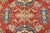 2020s Kazak Rug 7'2'' X 9'9'' Red Wool Tribal Hand-Knotted Oriental Carpet For Sale - Image 5 of 12