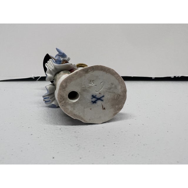 19th Century Meissen Monkey Band French Horn Player Member Figurine For Sale - Image 10 of 10