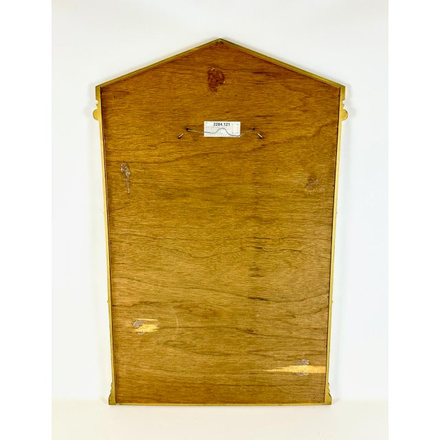 Vintage Neoclassical Style Brass Mirror from Deknudt, Belgium, 1970s For Sale - Image 15 of 17