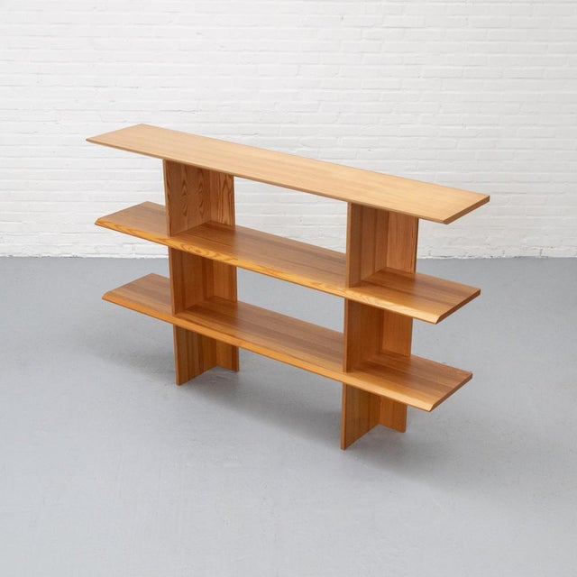 Mid-Century Modern Munk Shelving Unit by Tord Björklund for Ikea, 1980s For Sale - Image 3 of 15