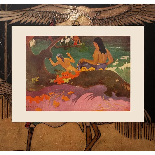 The School of Paris 1950s After Paul Gauguin "Fatata Te Miti", First Edition Full-Color Print For Sale - Image 3 of 8