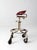 Vintage Industrial Rolling Stool With Cast Iron Tractor Seat For Sale - Image 10 of 18