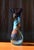 Large Free-Form Art Glass Vase by Gyula Budveszel, Hungary, 1990s For Sale - Image 3 of 7