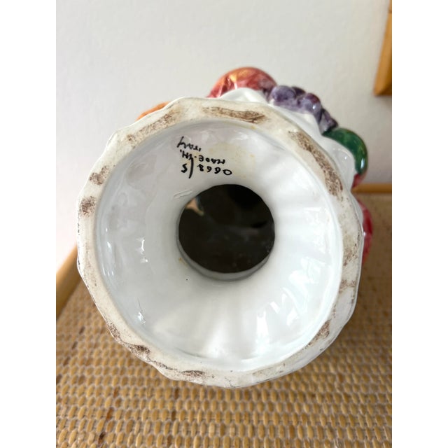 Ceramic Italian Porcelain Fruit Topiary For Sale - Image 7 of 8