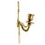 Vintage Andrea by Sadek Brass Rope & Tassel Two-Light Wall Sconces - A Pair For Sale - Image 9 of 10