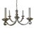 Visual Comfort Michael Smith Palma Chandelier For Sale