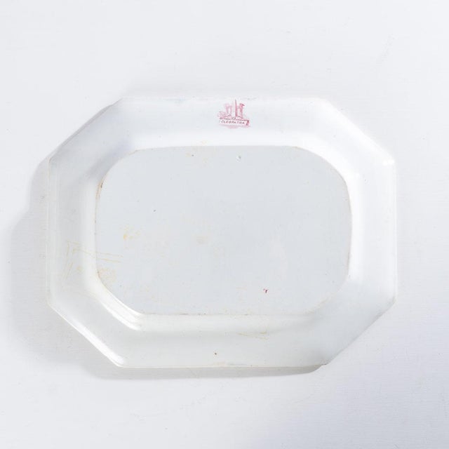 Victorian 19th Century Frances Morley "Cleopatra" Pattern Ironstone Transferware Platter For Sale - Image 3 of 4