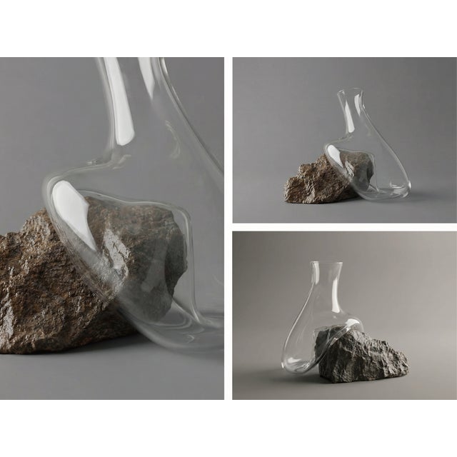 ✦ Where Nature Meets Precision This piece is built around a naturally formed stone, selected for its texture, balance, and...