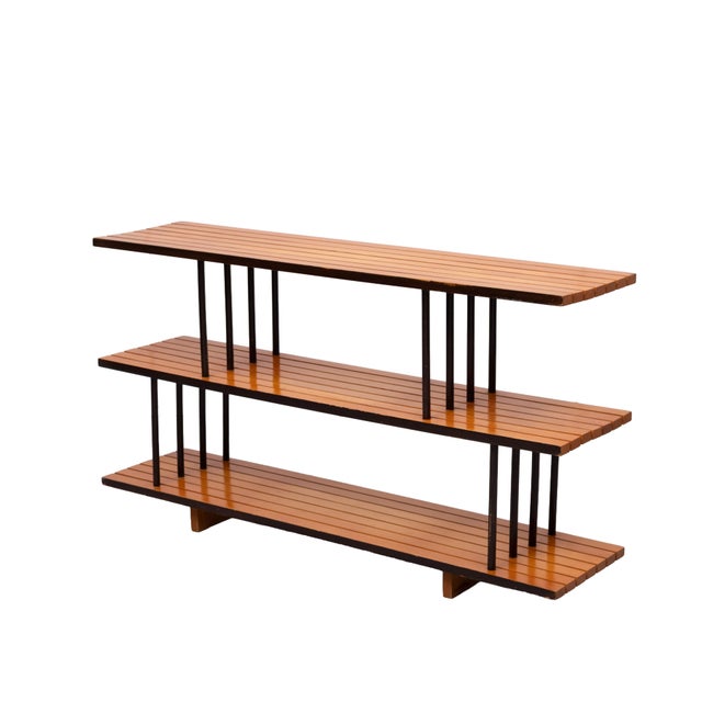 Handmade Slats Shelving System from Stokke, Holland, 1960s For Sale - Image 9 of 9