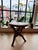 Brown Hand-Carved African Sculptural Side Table With Twisted Wood Base For Sale - Image 8 of 8