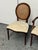 Bombay Company Traditional Oval Cane-Back Chairs, Set of Two For Sale - Image 10 of 12