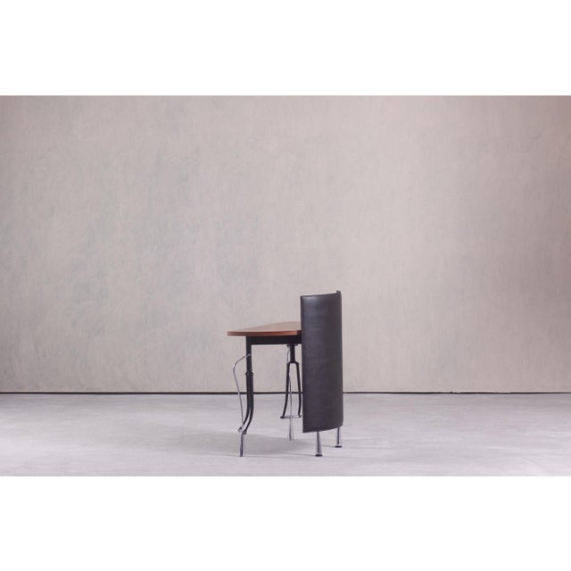 1980s Small Vintage La Vuelta Desk by Perry King and Santiago Miranda for Akaba, Spain, 1980s For Sale - Image 5 of 16