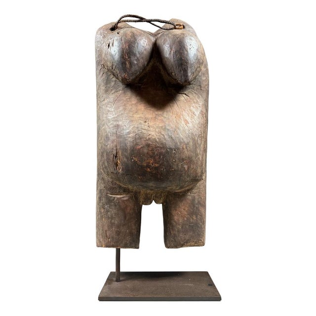 Nago Fertility Belly Mask for the Gelede, 1920s For Sale - Image 11 of 11