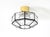 Beautiful original 1970s glass ceiling lamp in an octagonal shape. manufacturer: limburg, model: 2761. Very high-quality...