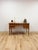 American of Martinsville Vintage MCM Desk W/ Glass Top Four Drawers Transitional For Sale - Image 10 of 18