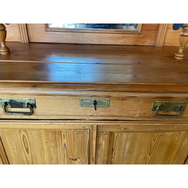 Late 19th Century White Pine Victorian Wash Stand From Scandinavia For Sale - Image 10 of 18